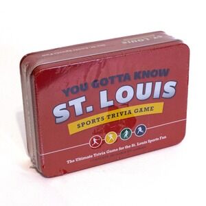 Sports Trivia Game St. Louis  Cardinals Blues Rams Big Red SLU New FREE SHIPPING
